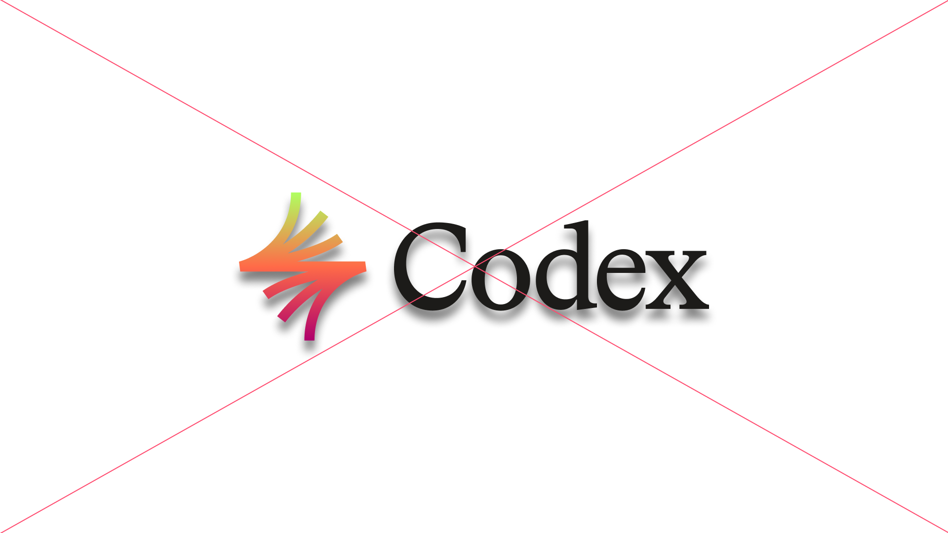 Image of brand logo incorrectly ordered