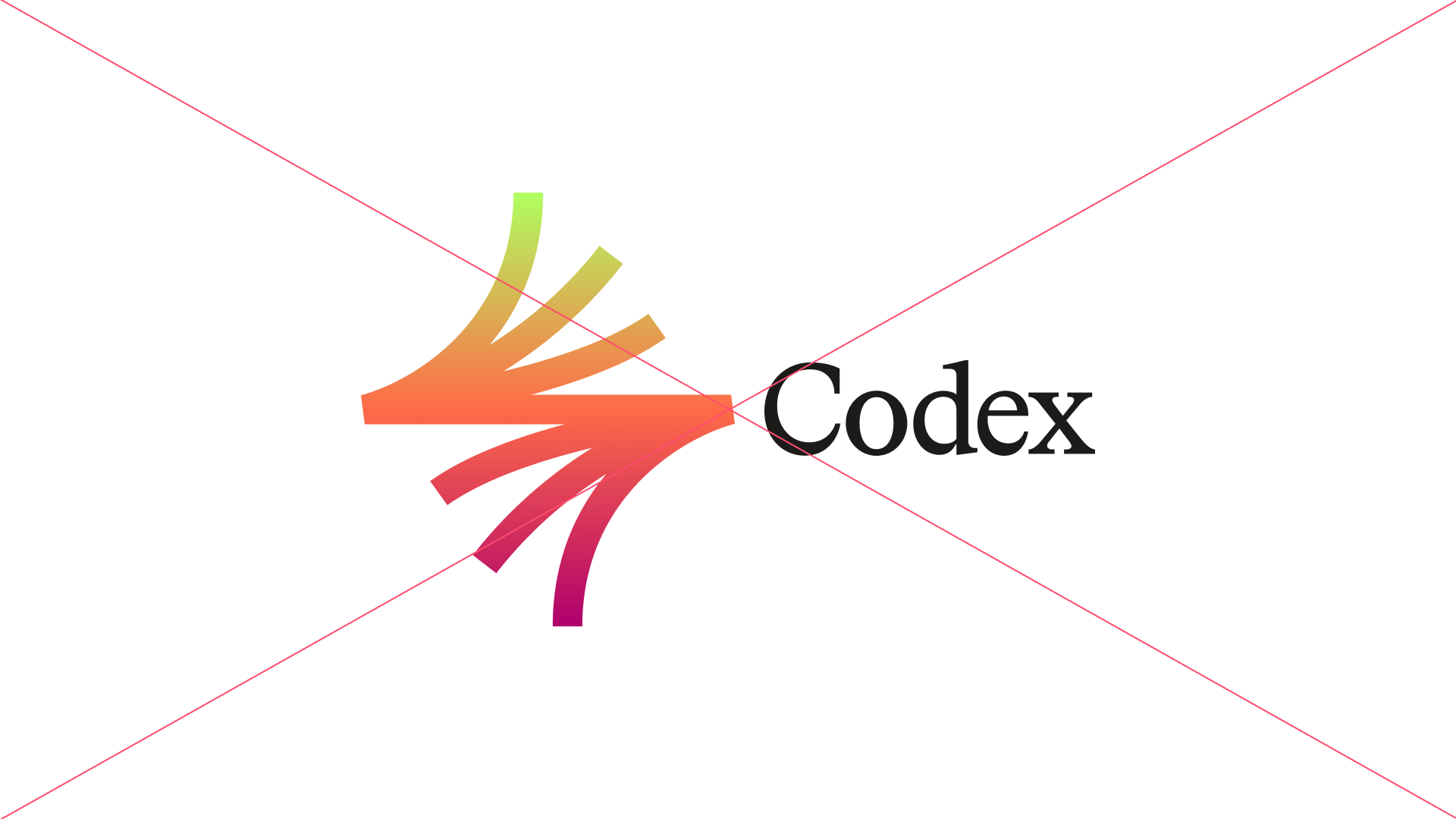 Image of brand logo incorrectly colored